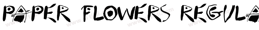 Paper Flowers Regula字体转换